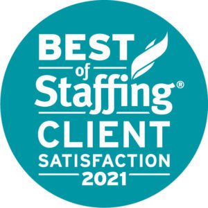 2021 Best of Staffing Client Award