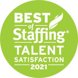 2021 Best of Staffing Talent Award